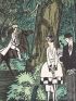 RODIER : Vous avez vu ? Cette petite. Robe de promenade en Parquetine de Rodier (pl.24, La Gazette du Bon ton, 1920 n°4) - Prima edizione - Edition-Originale.com