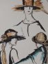 ROGER : Trois chapeau de Camille Roger (pl.17, La Gazette du Bon ton, 1921 n°3) - Erste Ausgabe - Edition-Originale.com