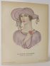 ROGER : La Jeune Locrienne. Chapeau de Camille Roger (pl.9, La Gazette du Bon ton, 1922 n°2) - Edition Originale - Edition-Originale.com