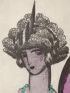 ROGER : L'Aile de jais. Chapeau de Camille Roger (pl.3, La Gazette du Bon ton, 1922 n°1) - Edition Originale - Edition-Originale.com