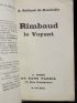 ROLLAND DE RENEVILLE : Rimbaud le voyant - Signed book, First edition - Edition-Originale.com