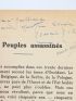 ROLLAND : Aux peuples assassinés - Message de l'Inde au Japon - Libro autografato, Prima edizione - Edition-Originale.com