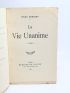 ROMAINS : La vie unanime - Signed book, First edition - Edition-Originale.com