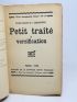 ROMAINS : Petit traité de versification - Libro autografato, Prima edizione - Edition-Originale.com