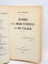 VIAN : Les origines de la biologie expérimentale et l'abbé Spallanzani - Signed book, First edition - Edition-Originale.com