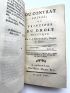 ROUSSEAU : Du contrat social, ou principes du droit politique [Ensemble] Jean-Jacques Rousseau à Christophe de Beaumont - Erste Ausgabe - Edition-Originale.com