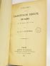 ROUSSEL : Leçons sur la transfusion directe du sang. - Un cas grave de phtisie. Application de l'antisepsie pulmonaire. Injections sous-cutanées d'eucalyptol et des antiseptiques toniques - First edition - Edition-Originale.com