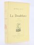 ROUSSEL : La doublure - First edition - Edition-Originale.com