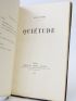 ROYERE : Quiétude - First edition - Edition-Originale.com