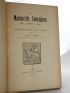 SABARTHES : Les manuscrits consulaires de Limous (Aude). Etude historique et philologique - Edition Originale - Edition-Originale.com