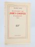 SACHS : Histoire de John Cooper d'Albany - First edition - Edition-Originale.com