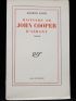 SACHS : Histoire de John Cooper d'Albany - Erste Ausgabe - Edition-Originale.com