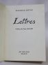 SACHS : Lettres - Prima edizione - Edition-Originale.com