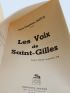 SAEYEYS : Les voix de Saint-Gilles - Exemplaire de l'as des as des Forces aériennes françaises libres Pierre Clostermann - Signiert, Erste Ausgabe - Edition-Originale.com