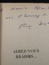 SAGAN : Aimez-vous Brahms - Signed book, First edition - Edition-Originale.com