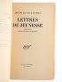 SAINT-EXUPERY : Lettres de jeunesse 1923-1931 - Libro autografato, Prima edizione - Edition-Originale.com