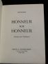 SAINT HELM : Honneur sur honneur (plaidoyer pour l'intelligence) - First edition - Edition-Originale.com