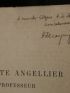 DEROCQUIGNY : Auguste Angellier professeur - Signiert, Erste Ausgabe - Edition-Originale.com