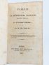 SAINT-MARC GIRARDIN : Tableau de la littérature française au XVIème siècle - Prima edizione - Edition-Originale.com