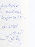 SAINT-PIERRE : Docteur Erikson - Autographe, Edition Originale - Edition-Originale.com