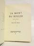 SAINT-POL-ROUX : La mort du berger - Edition Originale - Edition-Originale.com
