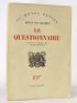 SALOMON : Le questionnaire - Signed book, First edition - Edition-Originale.com