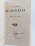 SANDEAU : La maison de Penarvan - Edition Originale - Edition-Originale.com