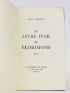 SARMENT : Le livre d'or de Florimond - Signed book, First edition - Edition-Originale.com