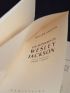 SAROYAN : Les aventures de Wesley Jackson - Autographe, Edition Originale - Edition-Originale.com