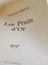 SARRAUTE : Les fruits d'or - Erste Ausgabe - Edition-Originale.com