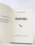 SARRAUTE : Tropismes  - Autographe - Edition-Originale.com