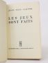 SARTRE : Les jeux sont faits - First edition - Edition-Originale.com