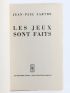 SARTRE : Les Jeux sont faits - Edition Originale - Edition-Originale.com