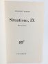 SARTRE : Situations I, II, III, IV, V, VI, VII, VIII, IX & X - Ensemble en tirage de tête et complet en 10 volumes - Edition Originale - Edition-Originale.com