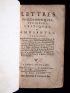 SAUNIER DE BEAUMONT : Lettres philosophiques, sérieuses, critiques, et amusantes, traitant de la Pierre Philosophale, de l'incertitude de la médecine, de la félicité temporelle de l'homme, de la nature de l'ame... - Edition Originale - Edition-Originale.com