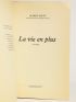 SAUVY : La vie en plus, souvenirs - Signiert, Erste Ausgabe - Edition-Originale.com