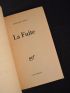 SAVOY : La fuite - Autographe, Edition Originale - Edition-Originale.com