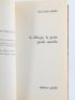 SCHEFER : Le Déluge, la Peste, Paolo Ucello - Libro autografato, Prima edizione - Edition-Originale.com