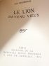 SCHLUMBERGER : Le lion devenu vieux - First edition - Edition-Originale.com