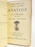 SCHNITZLER : Anatole - Autographe, Edition Originale - Edition-Originale.com