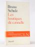 SCHULZ : Les boutiques de cannelle - First edition - Edition-Originale.com