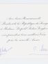 SENGHOR : Carte de Voeux du Président du Sénégal Léopold Sédar Senghor qu'il a signée avec sa femme - Autographe, Edition Originale - Edition-Originale.com