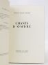 SENGHOR : Chants d'ombre - Autographe, Edition Originale - Edition-Originale.com