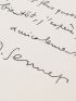 SENNEP : Lettre autographe signée à son ami Carlo Rim  - Libro autografato, Prima edizione - Edition-Originale.com