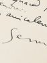 SENNEP : Lettre autographe signée à son ami Carlo Rim  - Libro autografato, Prima edizione - Edition-Originale.com