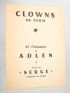 SERGE : Clowns de Paris - Signiert, Erste Ausgabe - Edition-Originale.com