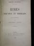 SILVESTRE : Rimes neuves et vieilles - Signed book, First edition - Edition-Originale.com