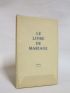 SIMA : Le livre de mariage - Prima edizione - Edition-Originale.com