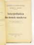 SIMART : Interprétation du monde moderne - Autographe, Edition Originale - Edition-Originale.com
