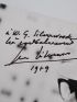 SIMENON : Photographie datée et dédicacée de Georges Simenon - Autographe, Edition Originale - Edition-Originale.com